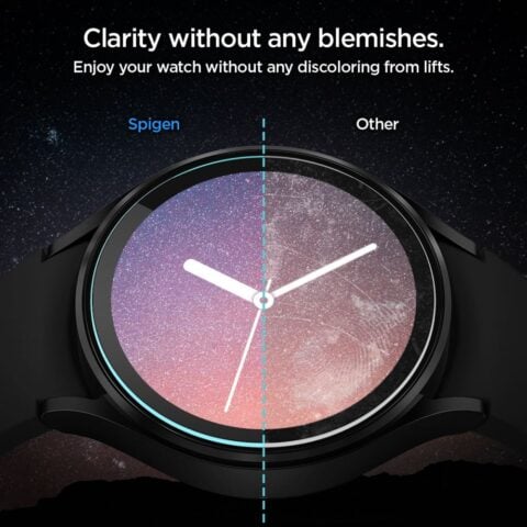 8 2x SPIGEN GLAS.TR ”EZ FIT” kaljena stakla za SAMSUNG GALAXY WATCH 5 PRO (45 mm) - Slika 9