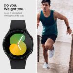 2x SPIGEN GLAS.TR ”EZ FIT” kaljena stakla za SAMSUNG GALAXY WATCH 4 / 5 (44 mm) - Slika 10