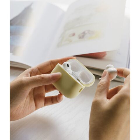 RINGKE SILICONE zaštita za APPLE AIRPODS PRO 1 / 2 (MELLOW YELLOW) - Slika 13
