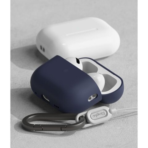 13 RINGKE SILICONE zaštita za APPLE AIRPODS PRO 1 / 2 (MIDNIGHT BLUE) - Slika 14