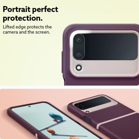 14 CASEOLOGY NANO POP zaštita za Samsung GALAXY Z FLIP 4 (BURGUNDY BEAN) - Slika 15