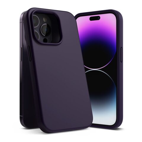 RINGKE SILICONE zaštita za iPHONE 14 PRO (DEEP PURPLE) - Slika 3
