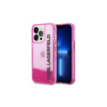 Karl Lagerfeld Liquid Glitter Elong za iPHONE 14 PRO MAX (PINK) - Slika 2