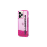 Karl Lagerfeld Liquid Glitter Elong za iPHONE 14 PRO MAX (PINK) - Slika 3