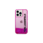 Karl Lagerfeld Liquid Glitter Elong za iPHONE 14 PRO MAX (PINK) - Slika 4