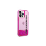 Karl Lagerfeld Liquid Glitter Elong za iPHONE 14 PRO MAX (PINK) - Slika 5