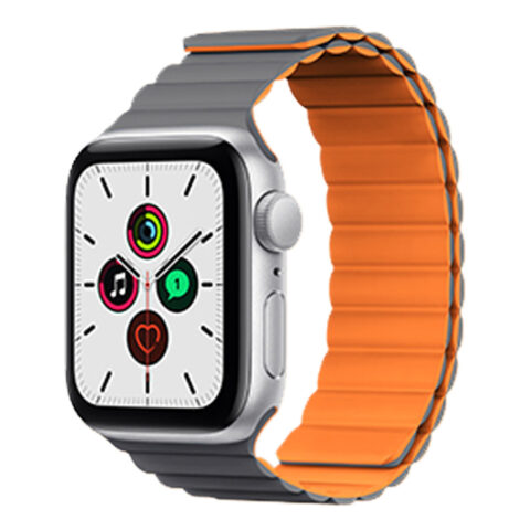 299967 KINGXBAR MAGNETIC narukvica APPLE WATCH 4 / 5 / 6 / 7 / 8 / SE / ULTRA (42 / 44 / 45 / 49 mm) orange - Slika 1