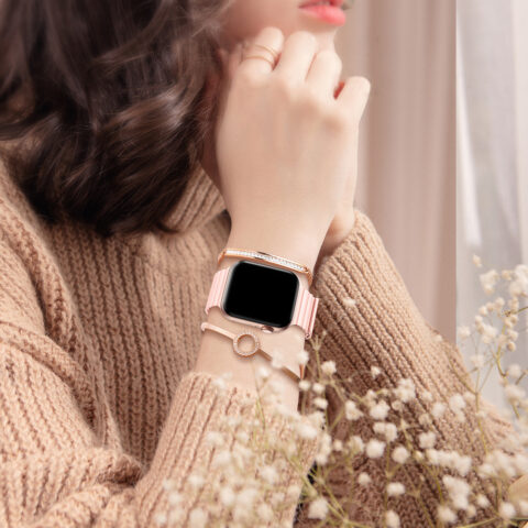 299973 KINGXBAR MAGNETIC narukvica APPLE WATCH 4 / 5 / 6 / 7 / 8 / SE / ULTRA (42 / 44 / 45 / 49 mm) orange - Slika 8