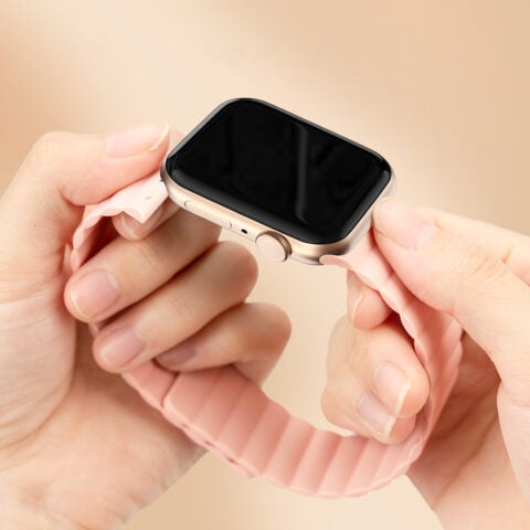 KINGXBAR MAGNETIC narukvica APPLE WATCH 4 / 5 / 6 / 7 / 8 / SE / ULTRA (42 / 44 / 45 / 49 mm) žuta - Slika 7