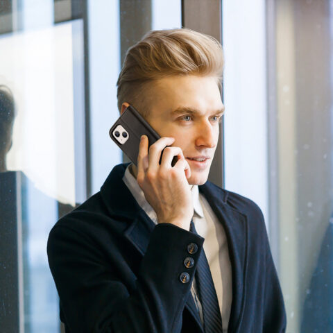 DUX DUCIS HIVO kožna torbica za iPHONE 14 PLUS (crna) - Slika 7