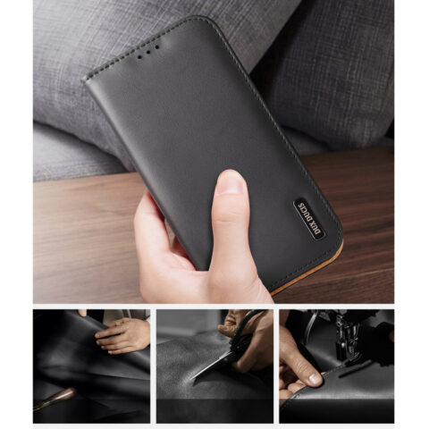 DUX DUCIS HIVO kožna torbica za iPHONE 14 PLUS (crna) - Slika 10