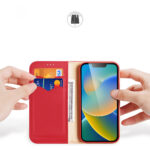 DUX DUCIS HIVO kožna torbica za iPHONE 14 PLUS (crvena) - Slika 3