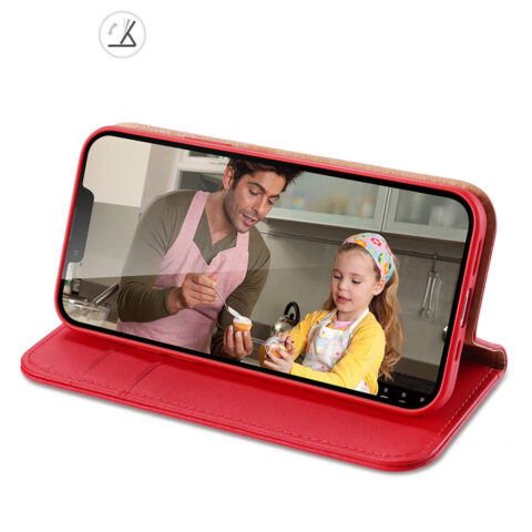 DUX DUCIS HIVO kožna torbica za iPHONE 14 PLUS (crvena) - Slika 5