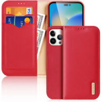 DUX DUCIS HIVO kožna torbica za iPHONE 14 PRO MAX (crvena)