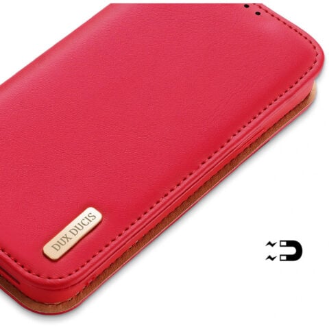 303154 DUX DUCIS HIVO kožna torbica za iPHONE 14 PRO MAX (crvena) - Slika 5
