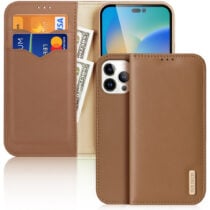 DUX DUCIS HIVO kožna torbica za iPHONE 14 PRO MAX (smeđa)