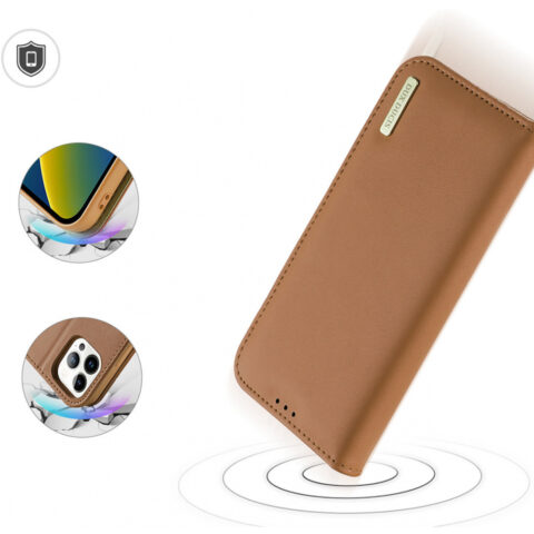 303183 DUX DUCIS HIVO kožna torbica za iPHONE 14 PRO MAX (smeđa) - Slika 7