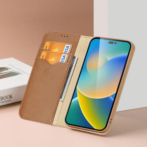 303191 DUX DUCIS HIVO kožna torbica za iPHONE 14 PRO MAX (smeđa) - Slika 12