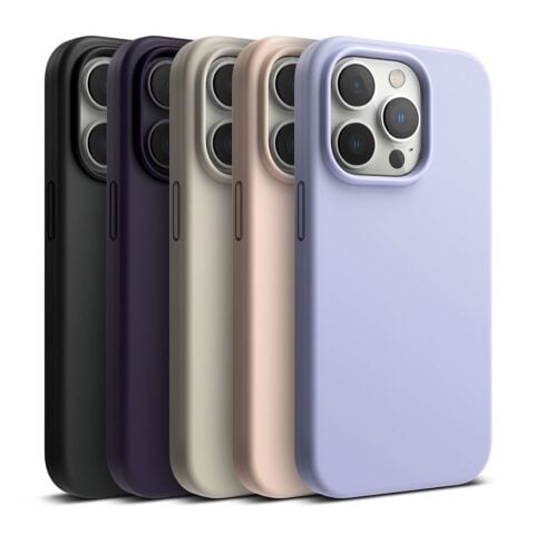 RINGKE SILICONE zaštita za iPHONE 14 PRO (DEEP PURPLE) - Slika 5