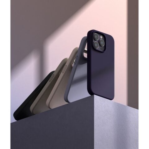 RINGKE SILICONE zaštita za iPHONE 14 PRO (DEEP PURPLE) - Slika 6