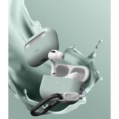 5 RINGKE SILICONE zaštita za APPLE AIRPODS PRO 1 / 2 (SEAFOAM) - Slika 6