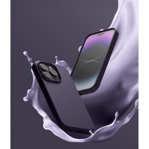 RINGKE SILICONE zaštita za iPHONE 14 PRO (DEEP PURPLE) - Slika 7