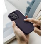RINGKE SILICONE zaštita za iPHONE 14 PRO (DEEP PURPLE) - Slika 10