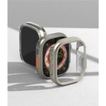 RINGKE SLIM 2-komada zaštite za APPLE WATCH ULTRA (49mm) CLEAR & TITANIUM GREY - Slika 10