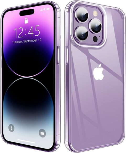 01 iPhone 14 PRO MAX zaštitna maskica + 2 kaljena stakla (COMBO PACK) - Slika 3