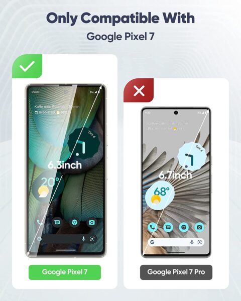 10 GOOGLE PIXEL 7 zaštitna futrola - TPU (prozirna) + kaljeno staklo (COMBO PACK) - Slika 12