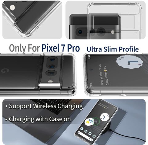 10 GOOGLE PIXEL 7 PRO zaštitna futrola - TPU (prozirna) + kaljeno staklo (COMBO PACK) - Slika 12