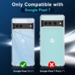 GOOGLE PIXEL 7 zaštitna futrola - TPU (prozirna) + kaljeno staklo (COMBO PACK) - Slika 4
