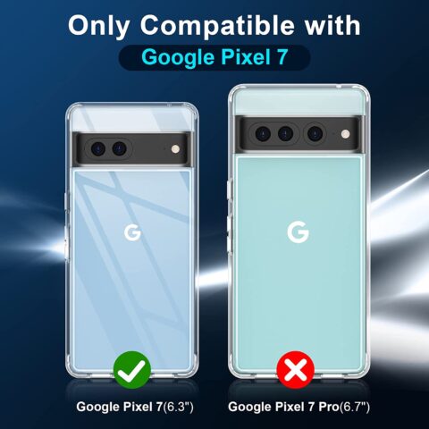 2 GOOGLE PIXEL 7 zaštitna futrola - TPU (prozirna) + kaljeno staklo (COMBO PACK) - Slika 4