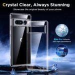 GOOGLE PIXEL 7 PRO zaštitna futrola - TPU (prozirna) + kaljeno staklo (COMBO PACK) - Slika 4