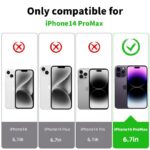 iPhone 14 PRO MAX zaštitna maskica + 2 kaljena stakla (COMBO PACK) - Slika 13