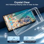 GOOGLE PIXEL 7 zaštitna futrola - TPU (prozirna) + kaljeno staklo (COMBO PACK) - Slika 5