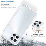 HONOR X8 zaštitna futrola - TPU EDGE (prozirna) + kaljeno staklo (COMBO PACK) ljubičasti okvir - Slika 8