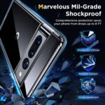 GOOGLE PIXEL 7 PRO zaštitna futrola - TPU (prozirna) + kaljeno staklo (COMBO PACK) - Slika 6