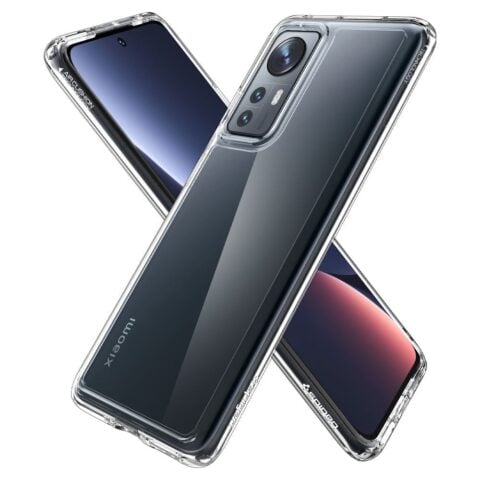 7 Spigen Xiaomi 12/12X Case Ultra Hybrid Crystal Clear - Slika 7