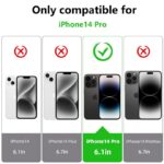 iPhone 14 PRO zaštitna maskica + 2 kaljena stakla (COMBO PACK) - Slika 12