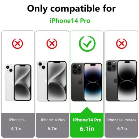 9 iPhone 14 PRO zaštitna maskica + 2 kaljena stakla (COMBO PACK) - Slika 12