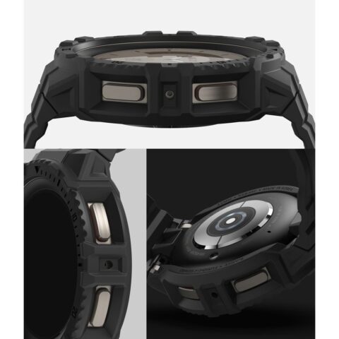 1 RINGKE FUSION X GUARD narukvica/zaštita za GALAXY WATCH 4 / 5 44 mm (crna) - Slika 2