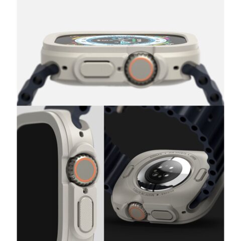 14 RINGKE AIR zaštita za WATCH ULTRA (49 mm) WARM GREY - Slika 4