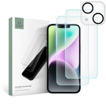 Tech-Protect Supreme komplet 2 kaljena stakla + zaštita za leće za iPhone 14 PLUS