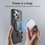ESR CH HALOLOCK MAGSAFE zaštita za iPHONE 14 PRO MAX (FROSTED BLACK) - Slika 2