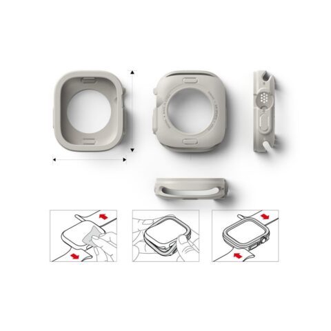 20 RINGKE AIR zaštita za WATCH ULTRA (49 mm) WARM GREY - Slika 10