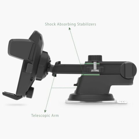 4 TECH-PROTECT V2 UNIVERSAL WINDSHIELD & DASHBOARD nosač mobitela - Slika 5