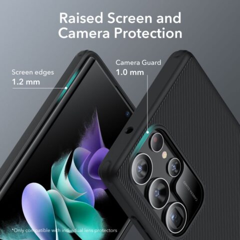 4 ESR AIR SHIELD BOOST zaštita za Samsung GALAXY S23 ULTRA (crna) - Slika 5