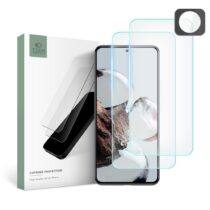 Tech-Protect Supreme komplet 2 kaljena stakla + zaštita za leće za XIAOMI 12T PRO