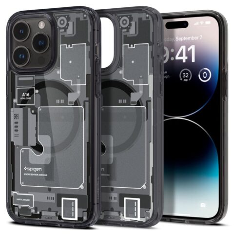 7 SPIGEN ULTRA HYBRID MAG MAGSAFE zaštita za iPHONE 14 PRO MAX (ZERO ONE) - Slika 1